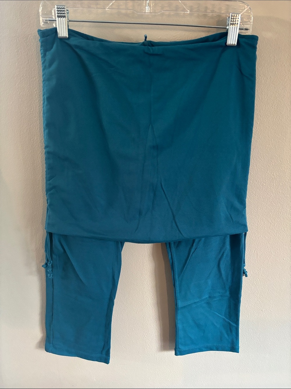 L Prana skirted capri leggings